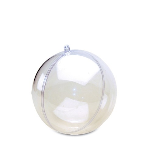 шар пластиковый с перегородкой, D - 10 см.