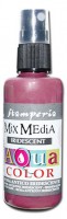 Краска - спрей "Aquacolor Spray " с переливчатым эффектом для техники "Mix Media", 60 мл. цвет -античная роза   