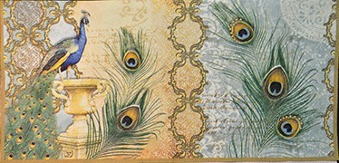 салфетка для декупажа, трехслойная, бумажная, 33х33 см., 1/2