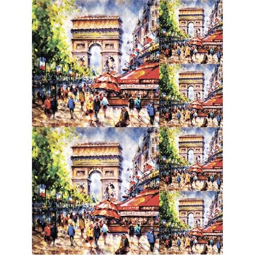 Рисовая бумага CraftPremier. Плотность - 20 гр/кв.м. Размер 28 х 38 см.      