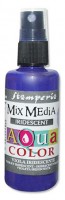 Краска - спрей "Aquacolor Spray " с переливчатым эффектом для техники "Mix Media", 60 мл. цвет -фиолетовый перламутр  
