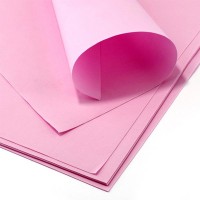 Фоамиран (пластичная замша), цвет - светло-розовый
