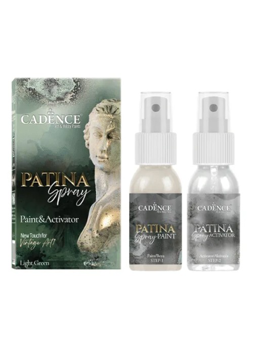 Набор Patina spray set, цвет  - светло-зеленый, 50мл+50мл