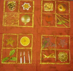 салфетка для декупажа, трехслойная, бумажная, 33х33 см., 1/1