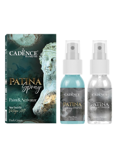 Набор Patina spray set, цвет  - зеленый, 50мл+50мл 