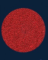 Микробисер, цвет "Красный прозрачный"