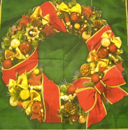 салфетка для декупажа, трехслойная, бумажная, 33х33 см., 1/1