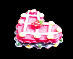 декоративный элемент "Торт "Клубничное сердце"