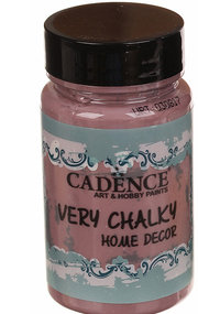 Меловая краска Cadence Very Chalky Home Decor, 90 мл., цвет - розово-коричневый