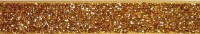  Лента бархатная голографическая, цвет - темное золото, 10 мм, 1 м.   