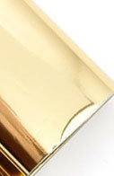 Трансферная фольга (трансферная поталь) Stamperia, цвет - светлое золото, 2 м. х 11,5 см.  