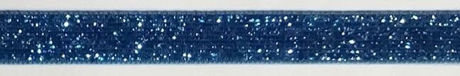  Лента бархатная голографическая, цвет - бирюза, 10 мм, 1 м.   