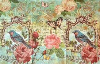 Пачка салфеток 33х42 см. (упаковка - 20 шт.)(Punch Studio)