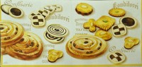 салфетка для декупажа, трехслойная, бумажная, 33х33 см., 1/2