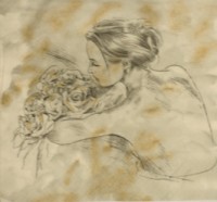 салфетка для декупажа, трехслойная, бумажная, 33х33 см., 1/4 