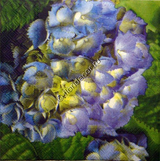 салфетка для декупажа, трехслойная, бумажная, 25х25 см., 1/4