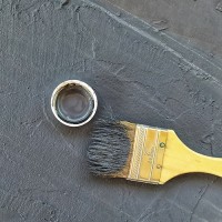 Меловая краска Fractal Paint, «Графит», 200 мл.  