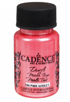 Краска акриловая Dora Cadence, цвет "Розовый сорбет"