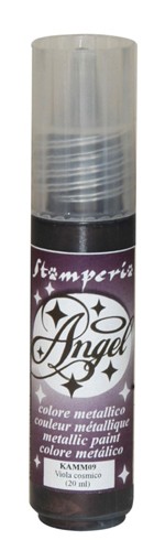 краска-контур Stamperia "Angel" металлик,  космический фиолетовый'