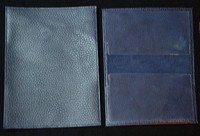 Обложка для паспорта, цвет - темно-синий