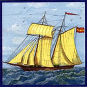 салфетка для декупажа, трехслойная, бумажная, 33 х 33 см., 1/4 