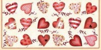 салфетка для декупажа, трехслойная, бумажная, 33х33 см., 1/2