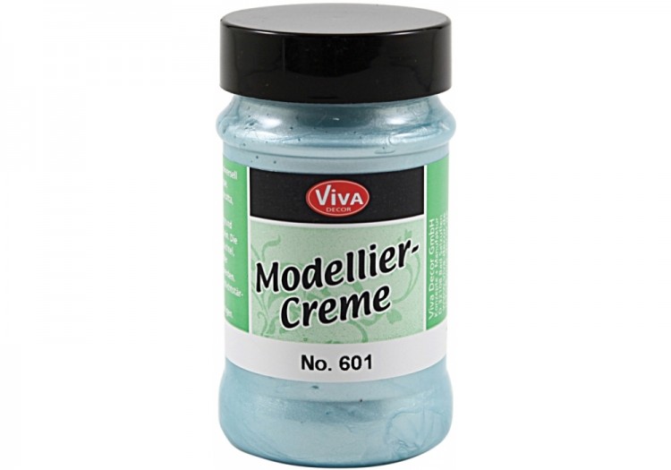 Моделирующий крем Viva Decor-Modellier Creme, цвет -  "Голубой перламутровый" 