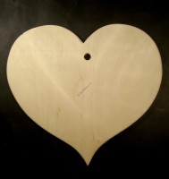 Доска декоративная  "Сердце"