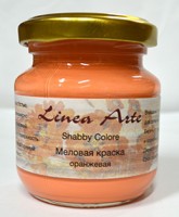 Краска на меловой основе "Shabby Colore", цвет - "оранжевый" 