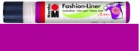 Контур Marabu Fashion-Liner по впитывающим поверхностям, цвет - малина  