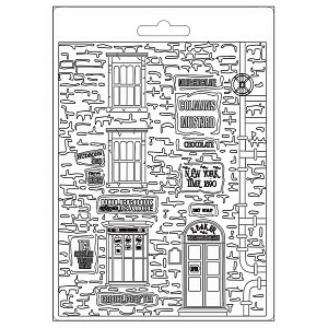 ФОРМА ДЛЯ МОДЕЛИРУЮЩИХ ПАСТ "SIR VAGABOND NEW YORK BUILDING".  (А5)     