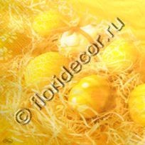 салфетка для декупажа, трехслойная, бумажная, 33х33 см., 1/4