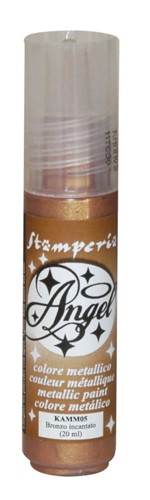 краска-контур Stamperia "Angel" металлик,  очарованный бронзовый
