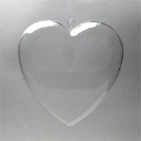 Фигурка из пластика разборная, "сердце" ,  высота - 6,5 см., производство - Польша 
