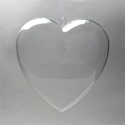 Фигурка из пластика разборная, "сердце" ,  высота - 6,5 см., производство - Польша 