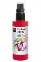 Краска-спрей Marabu по ткани и другим поверхностям  Fashion-Spray , цвет - красный