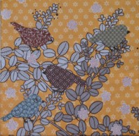 салфетка для декупажа, трехслойная, бумажная, 33х33 см., 1/4   