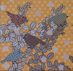 салфетка для декупажа, трехслойная, бумажная, 33х33 см., 1/4   