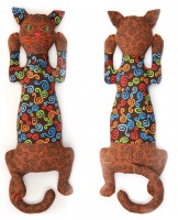 Набор для создания текстильной игрушки "Кот Кофеман"