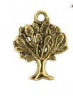 Декоративная подвеска "Дерево", цвет - золото
