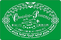 Трафарет на клеевой основе многоразовый "Chocolat de provence", 10 х 15 см.     