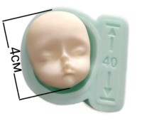 Силиконовый молд "Лицо Айгуль. Большой"  XL 2