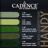 Высокоглянцевая акриловая краска Handy Lacquered, цвет- мистический темно-зеленый, 250 мл.    