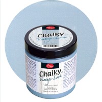  Меловая краска Chalky Vintage-Look, цвет "Перламутровый голубой", 250 мл. 