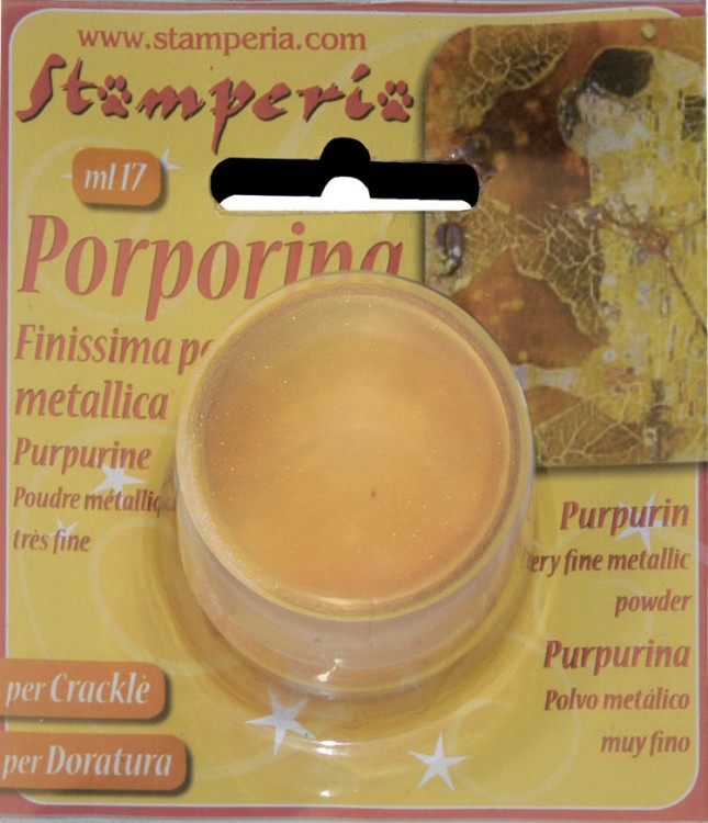 Пурпурин Stamperia, цвет  - золото
