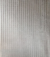 Объемные наклейки "Узкие резные линии", цвет - серебро (Нидерланды)     