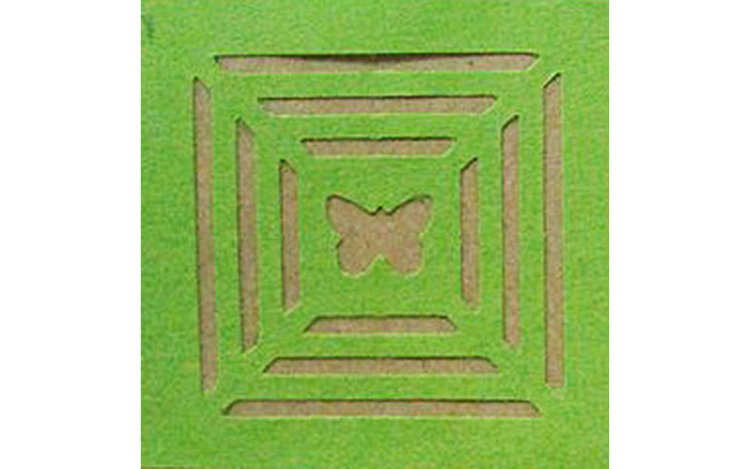 Фигурный дырокол Craft Premier  "Абстракция: Бабочка" для декорирования лентой"