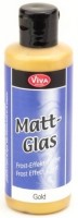 Краска с эффектом матового стекла Viva-Matt Glas, цвет "золото" 