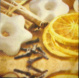 салфетка для декупажа, трехслойная, бумажная, 33х33 см., 1/4