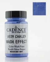 Меловая винтажная краска  Very Chalky Wash Effect, цвет - "Фиолетово-синий", 90 мл. 